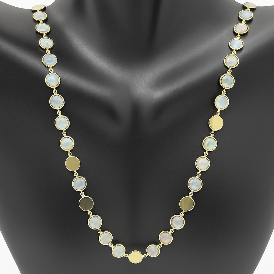 Trendy Multi Color Necklace