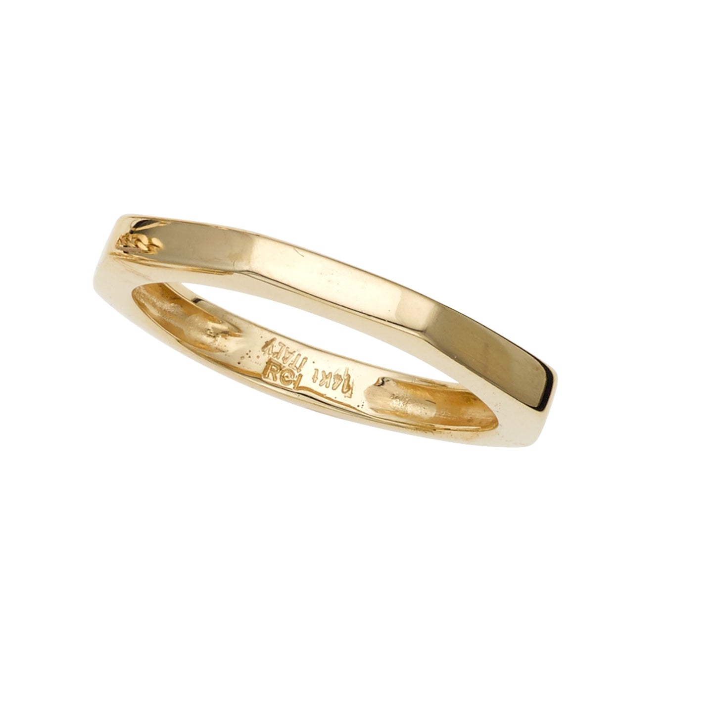 Nut Style Ring in 14k Yellow Gold - Sizeable