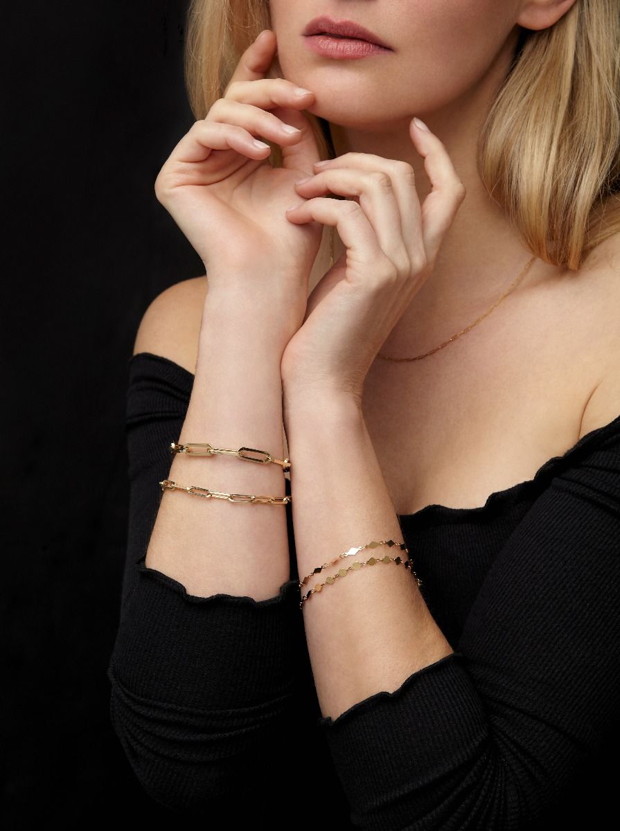 Paperclip Chain Bracelet