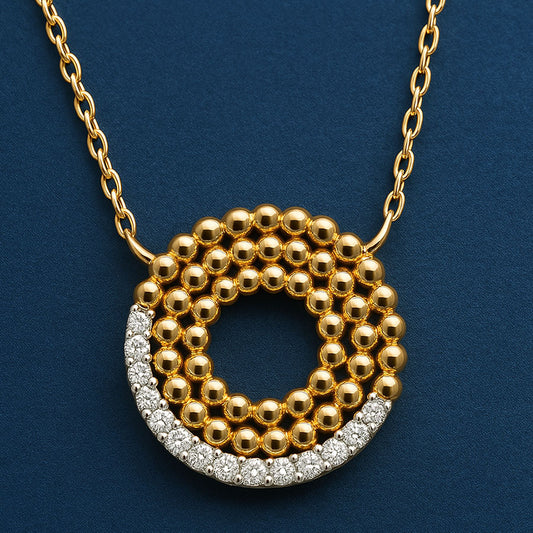 Trendy Rose Gold Pendant