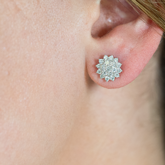 Cluster Diamond Studs