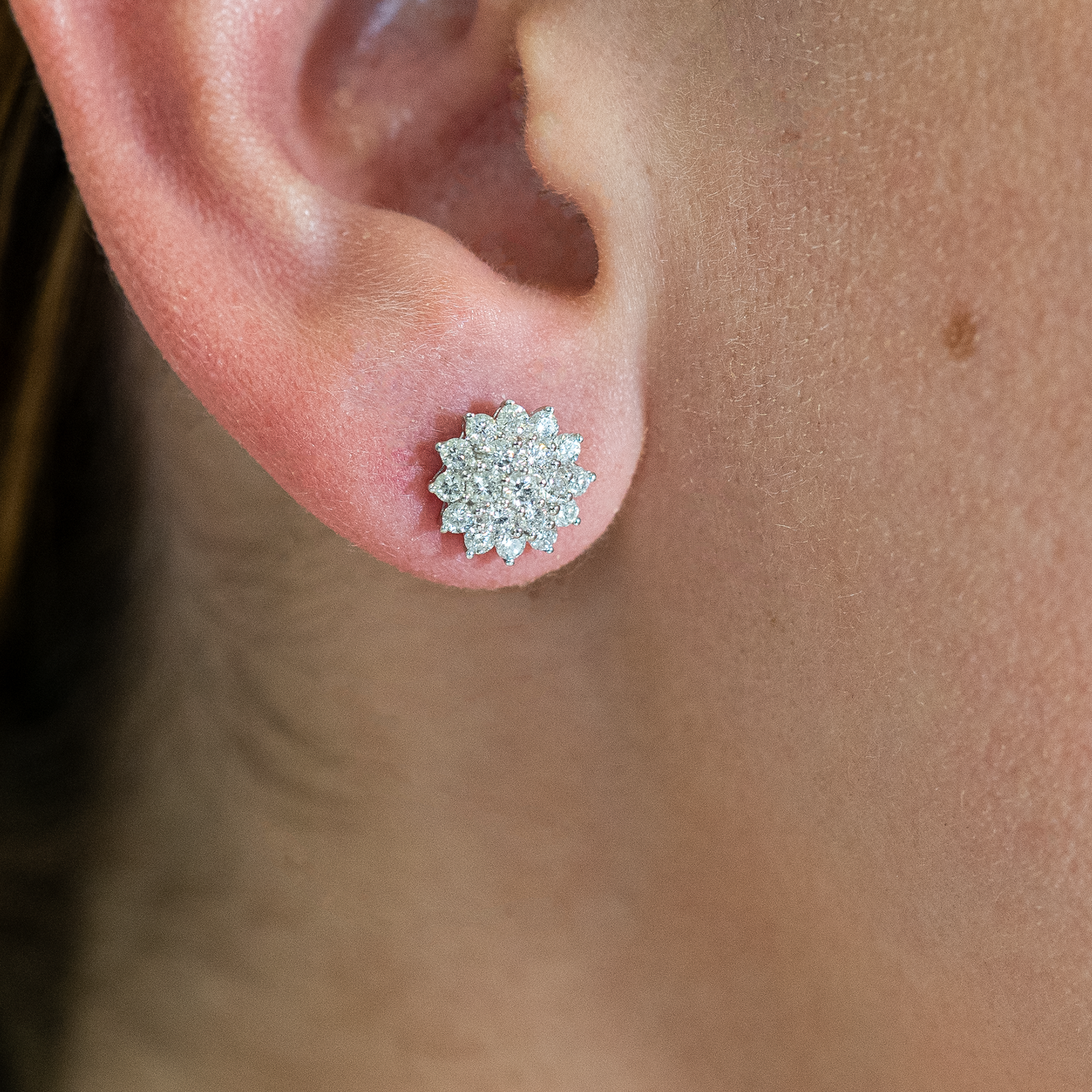 Cluster Diamond Studs